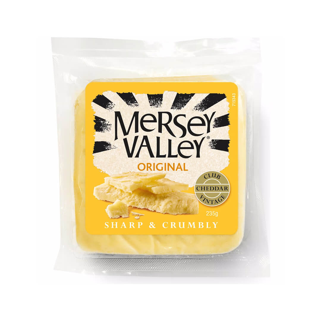 Mersey Valley Cheddar Cheese 235g