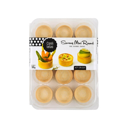 Confiletas Mini Round Pastry Cases x 12