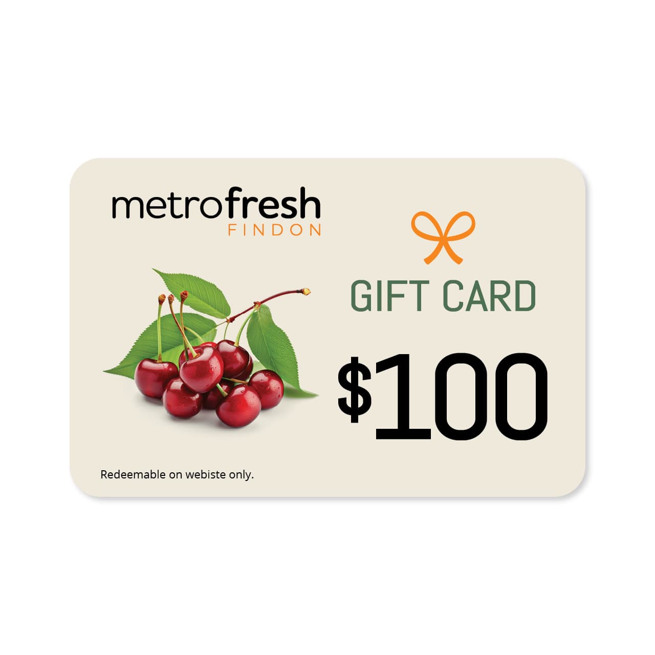 Metro Fresh Findon Online Gift Card