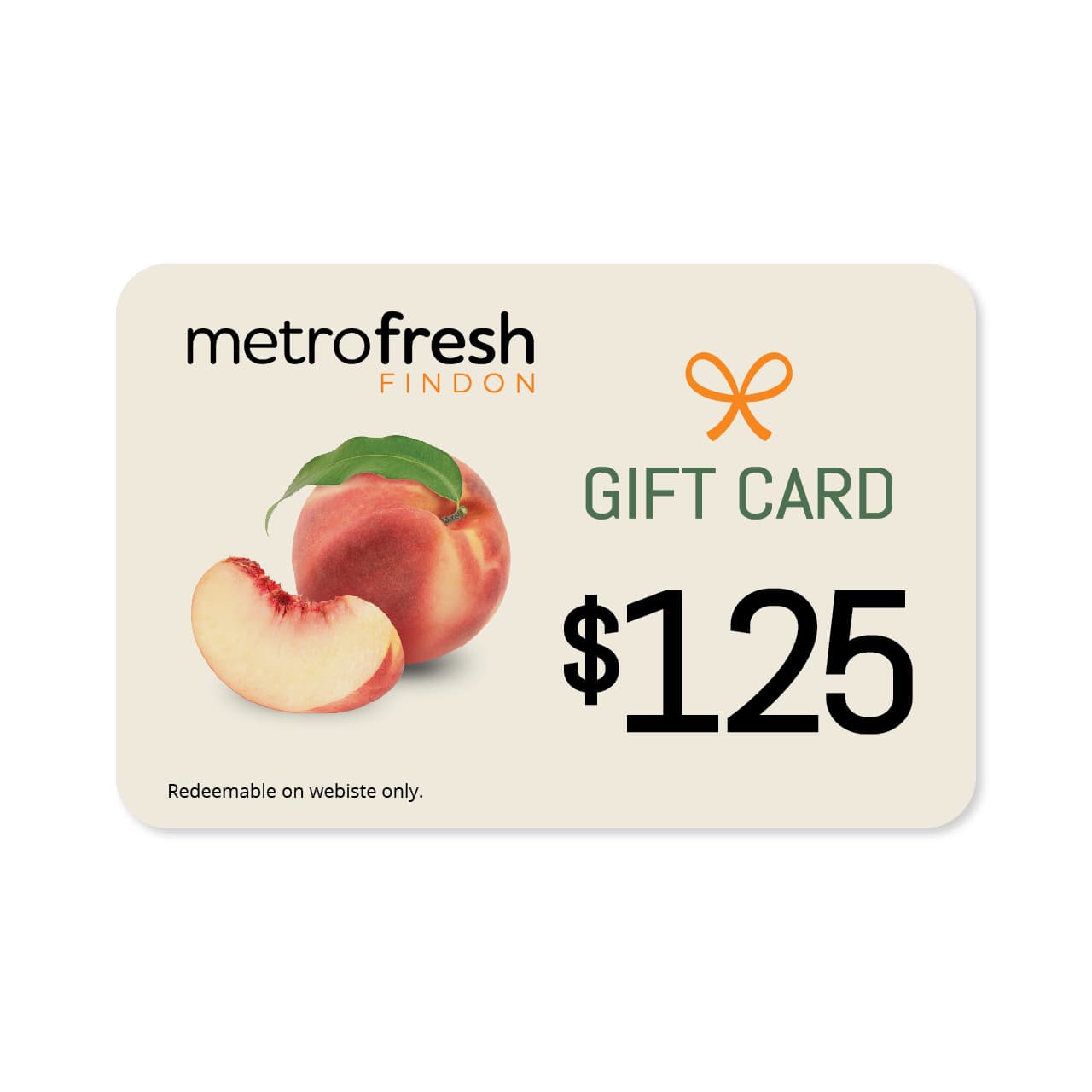 Metro Fresh Findon Online Gift Card