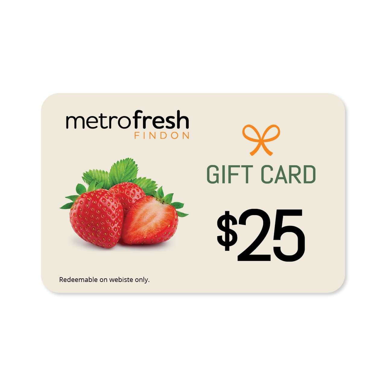 Metro Fresh Findon Online Gift Card