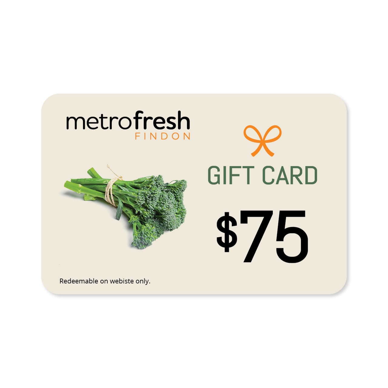 Metro Fresh Findon Online Gift Card